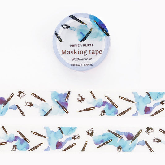 Papier Platz Washi Tape - Messy Pens