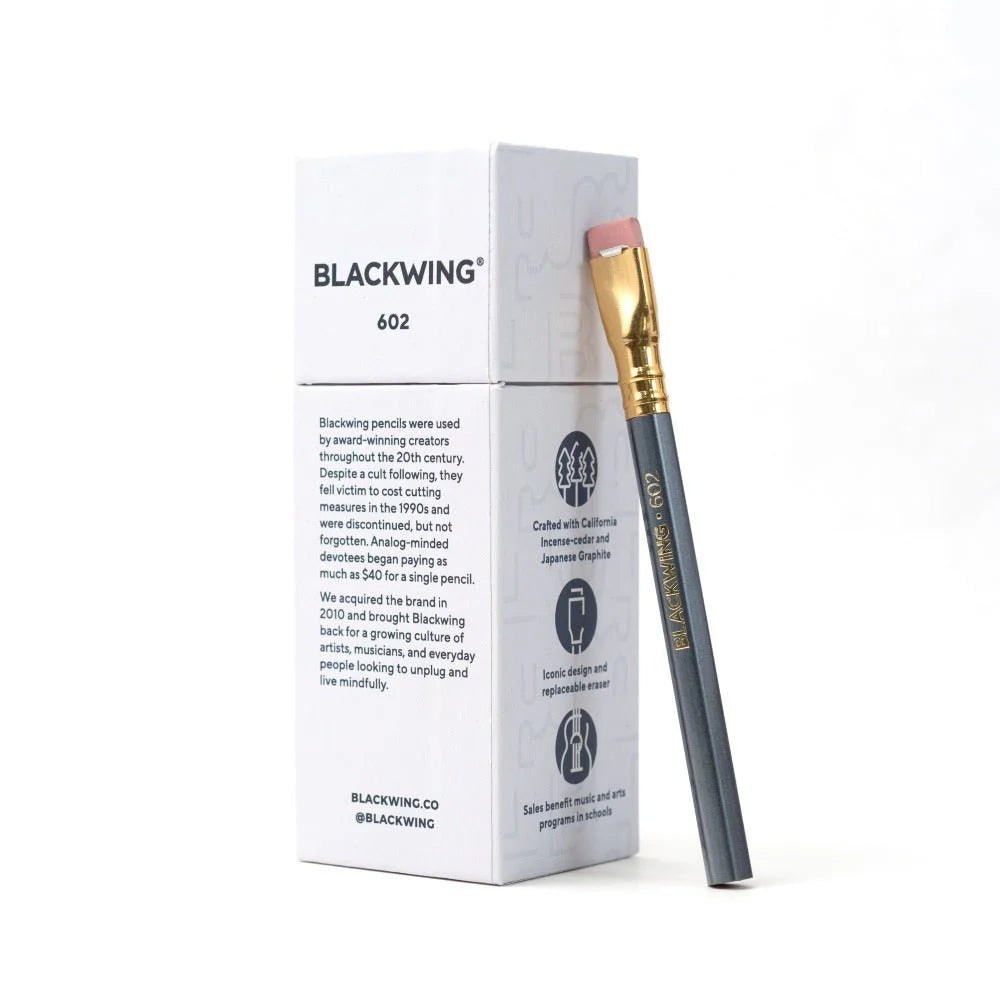 Blackwing 602 Shorty Pencil - Set of 12