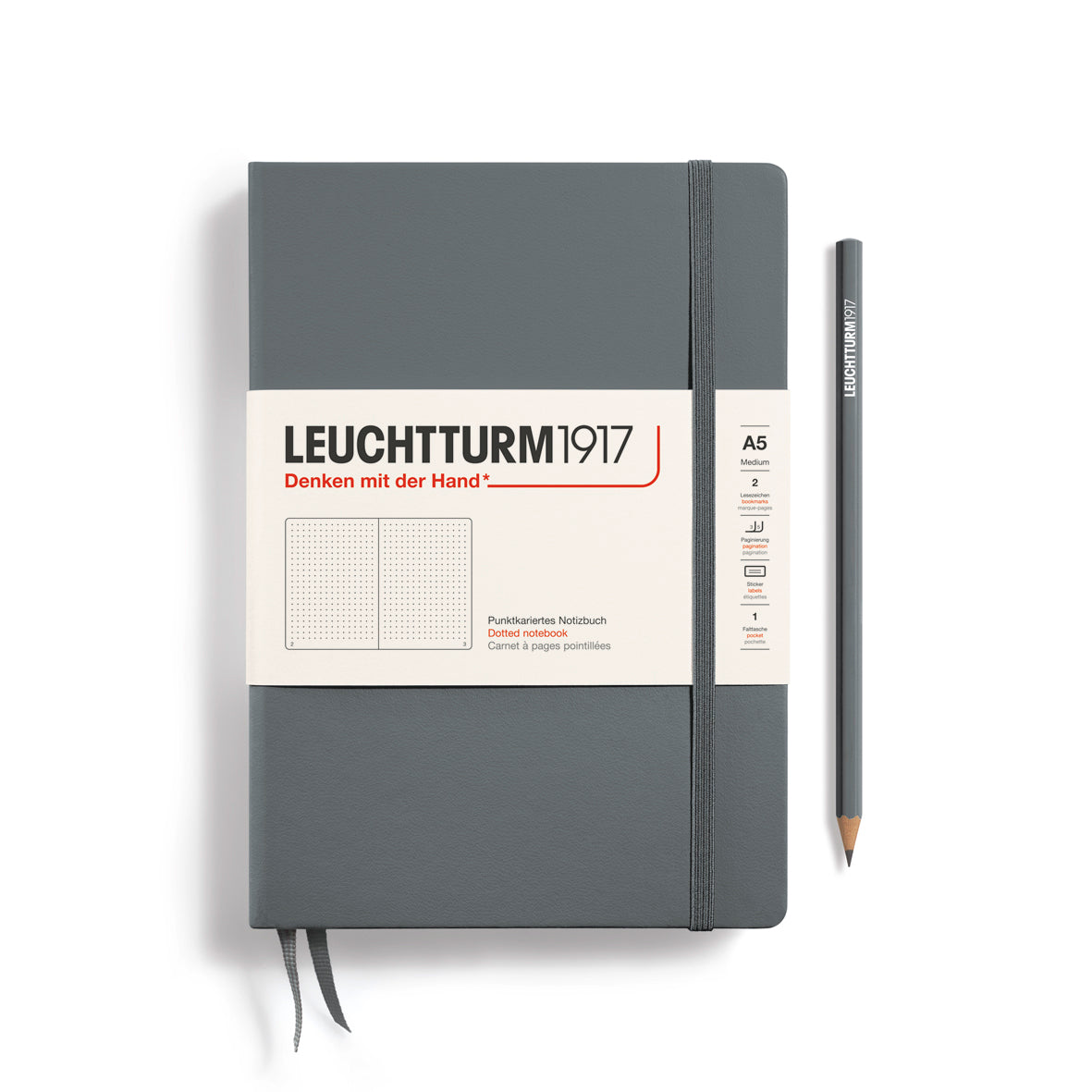 leuchtturm - ANTHRACITE medium