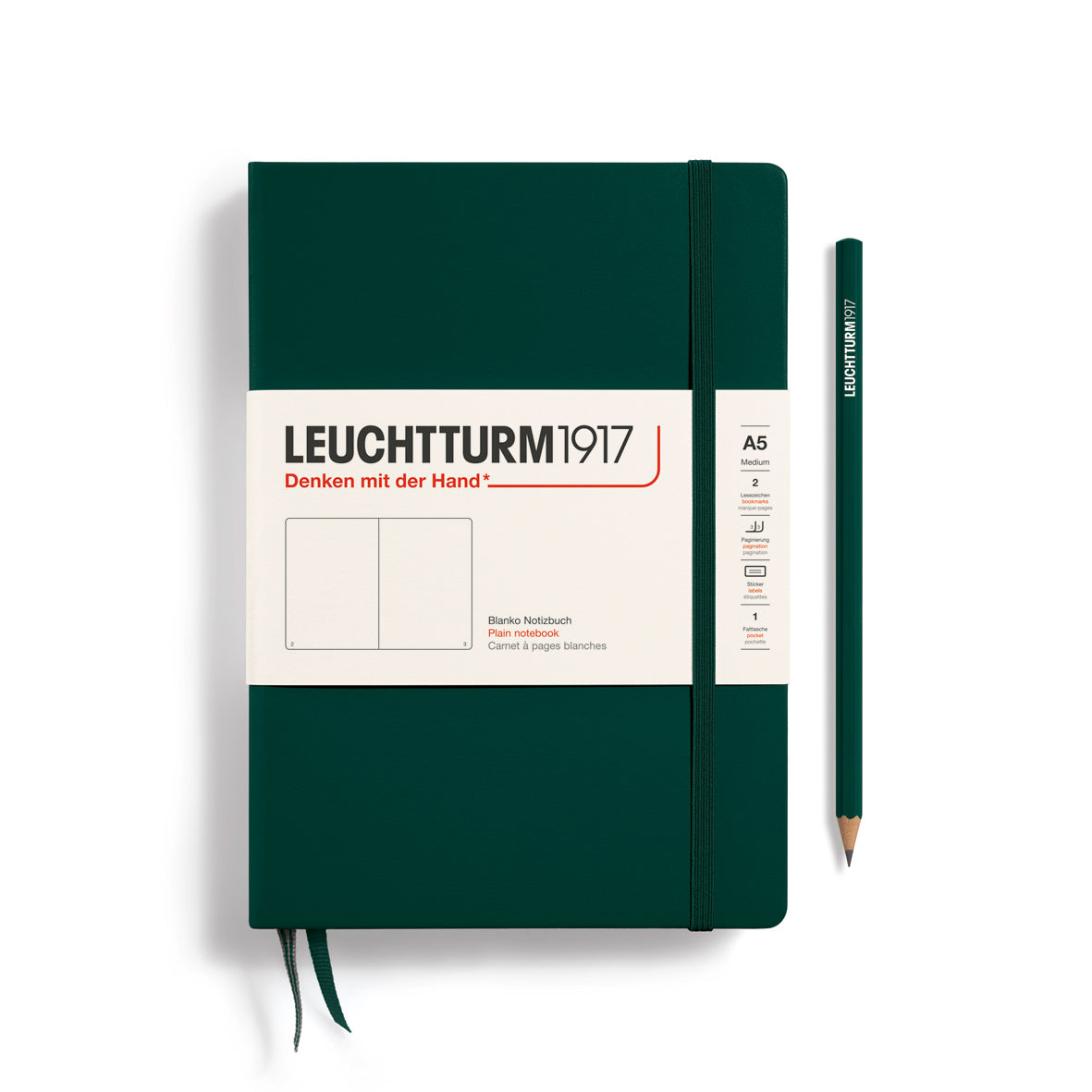 leuchtturm - FOREST GREEN medium