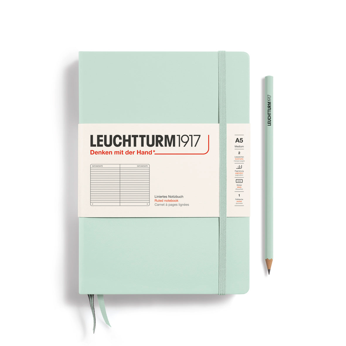 leuchtturm - MINT GREEN medium