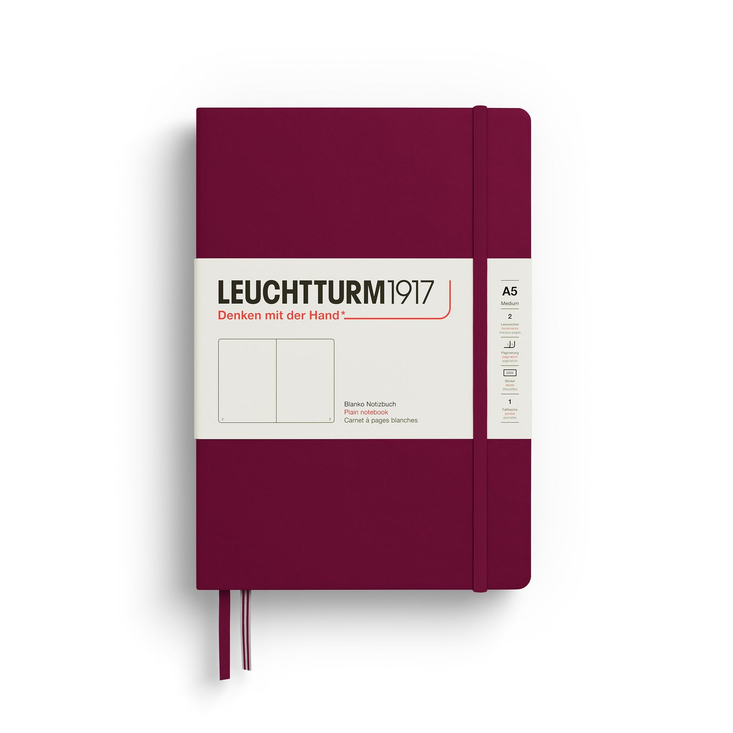 leuchtturm - PORT RED medium