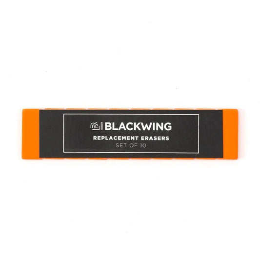 Blackwing - Orange Eraser Replacements - Set of 10