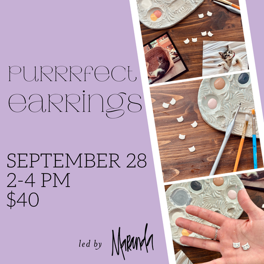 Purrrfect Earrings || September 28th