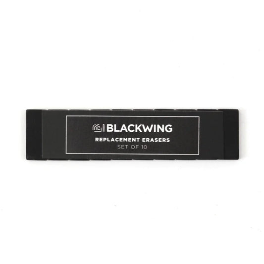 Blackwing - Black Eraser Replacements - Set of 10