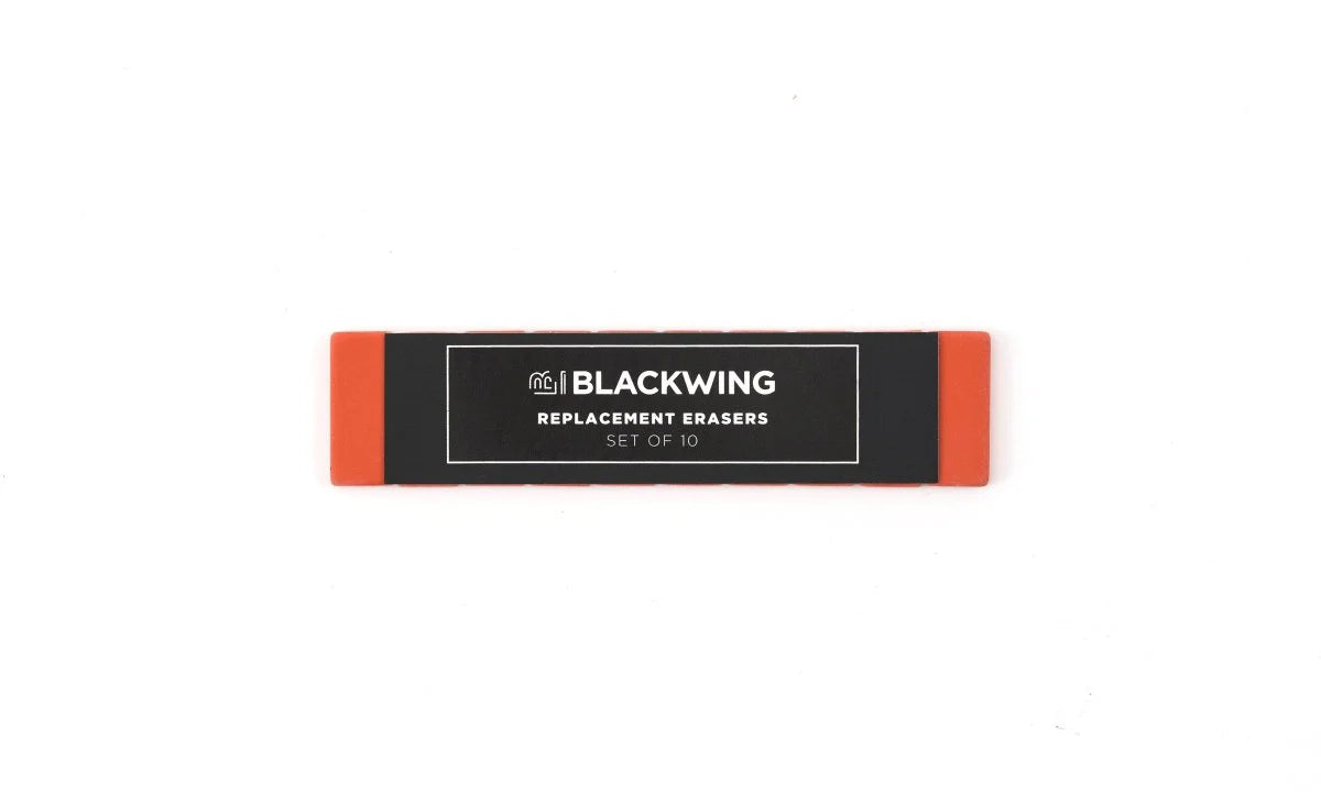 Blackwing - Red Eraser Replacements - Set of 10