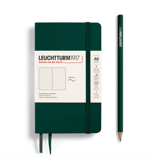 leuchtturm - FOREST GREEN - A6 Pocket Size