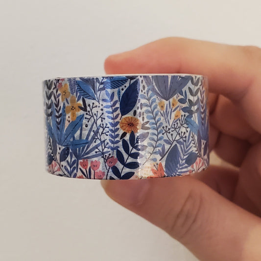 Blue Botanical - Washi Tape
