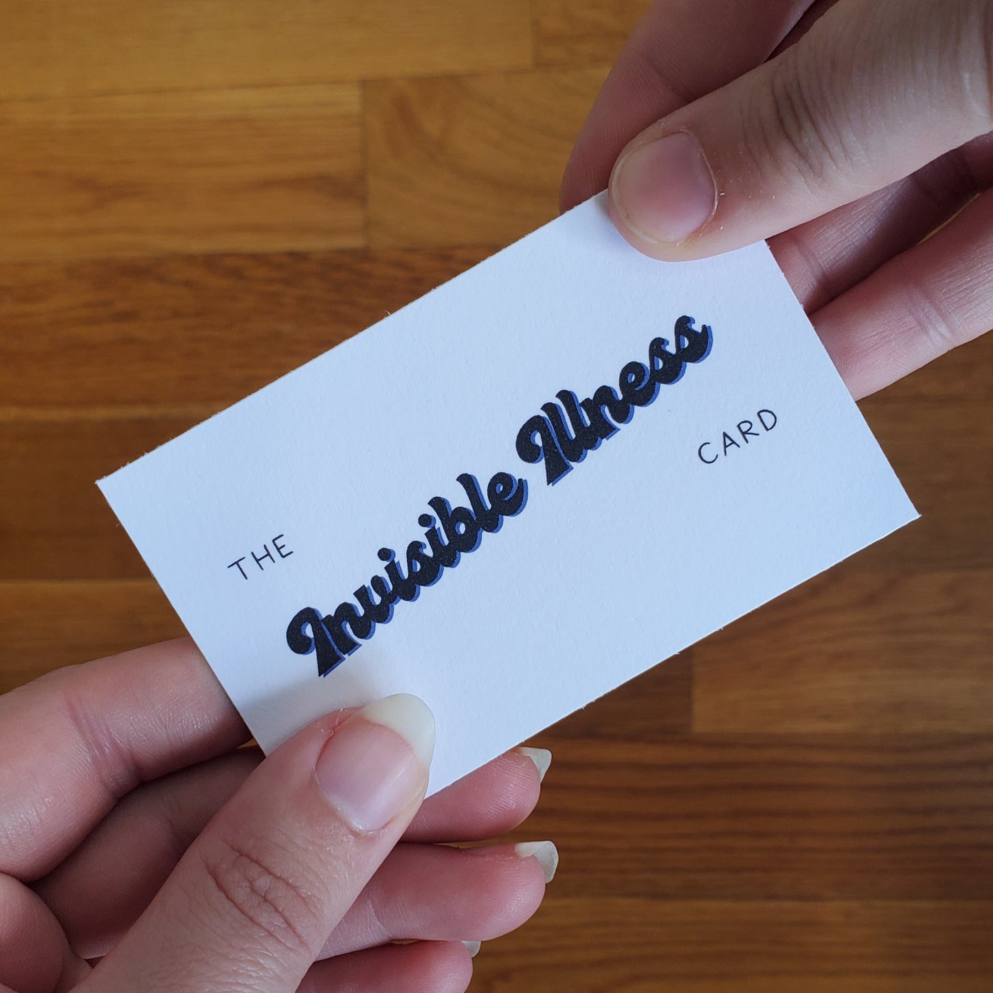 The Invisible Illness Card - Play The Card Set