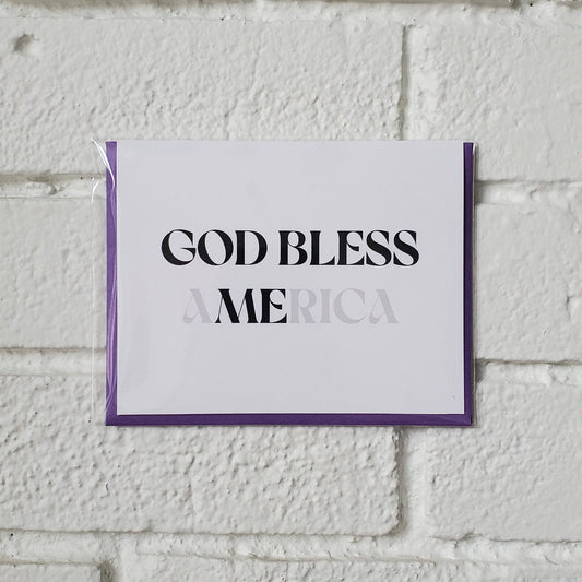 Bless Me Greeting Card - Chirps & Cheers Studio
