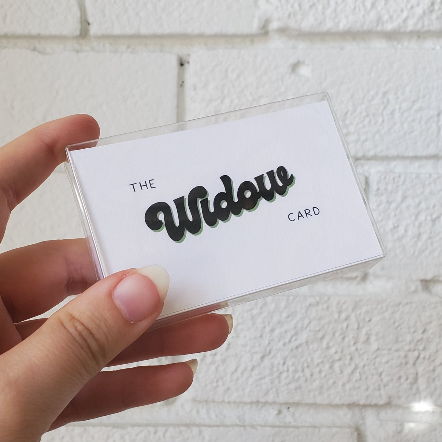 The Widow Card - Play The Card Set