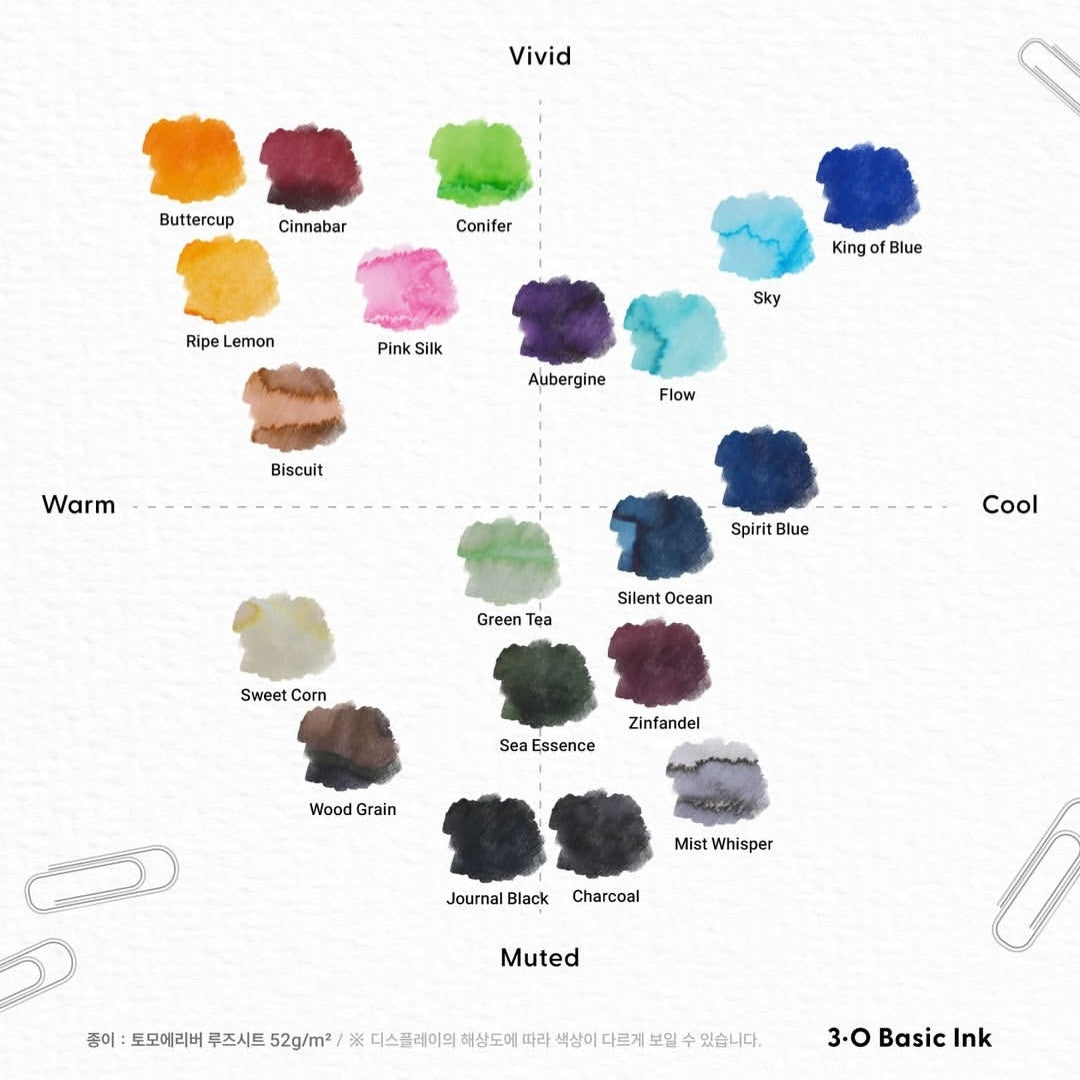 Biscuit - 3 Oysters Basic Ink - 30mL