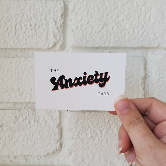 The Anxiety Card - Play The Card Set