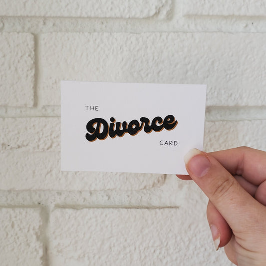 The Divorce Card - Play The Card Set