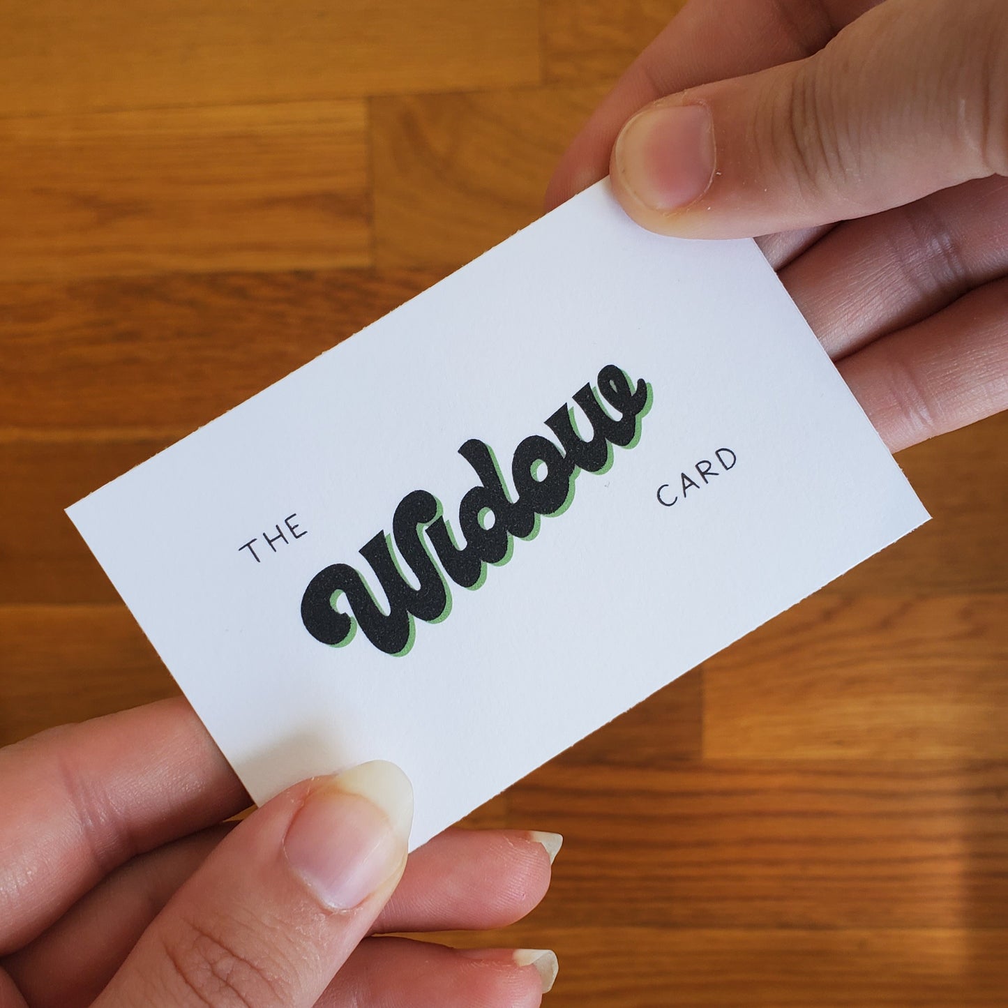 The Widow Card - Play The Card Set