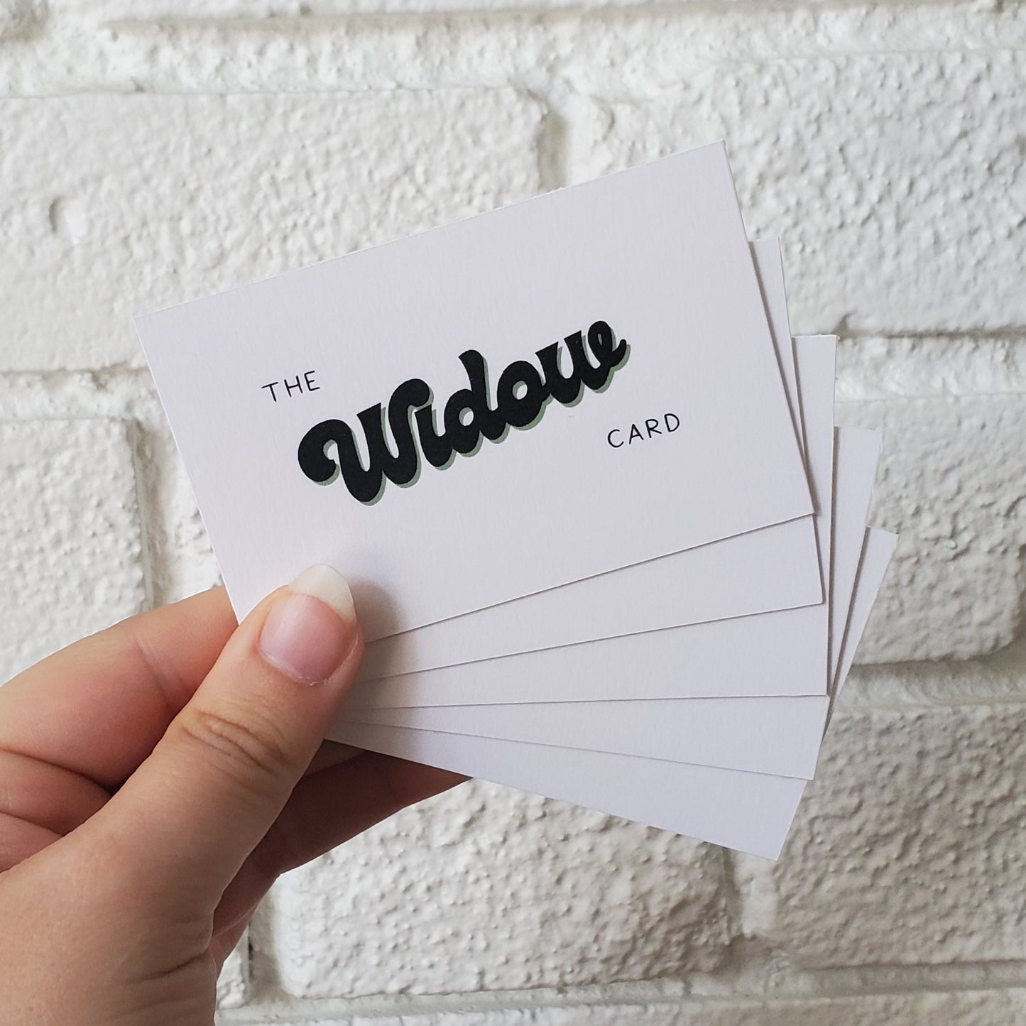 The Widow Card - Play The Card Set