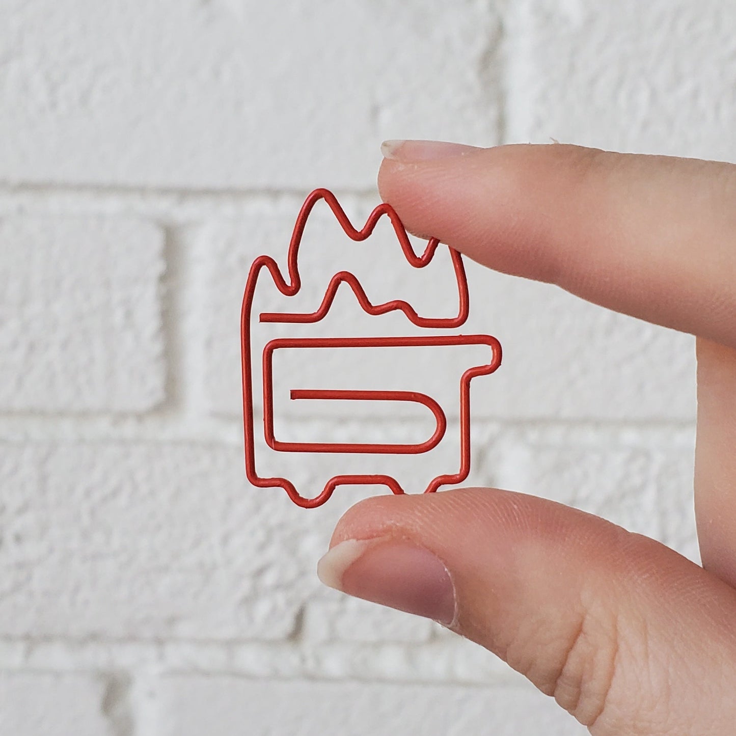 Dumpster Fire Paper Clips