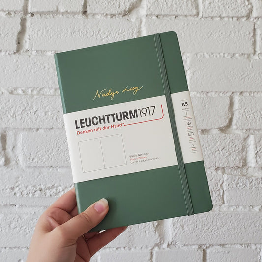 PREORDER - Personalize Your Leuchtturm Journal with Foil Script Embellishing