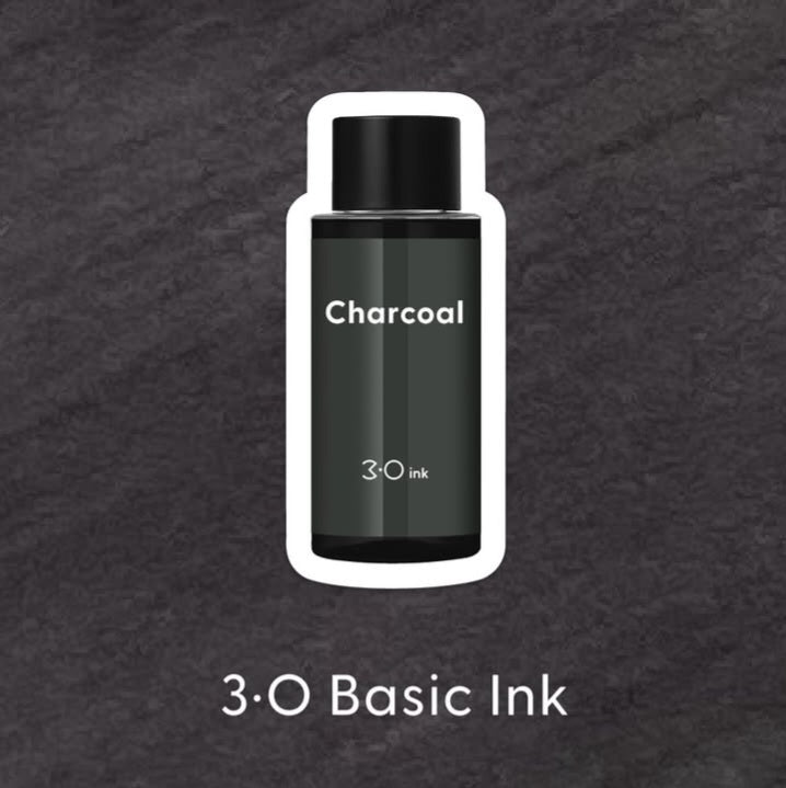 Charcoal - 3 Oysters Basic Ink - 30mL