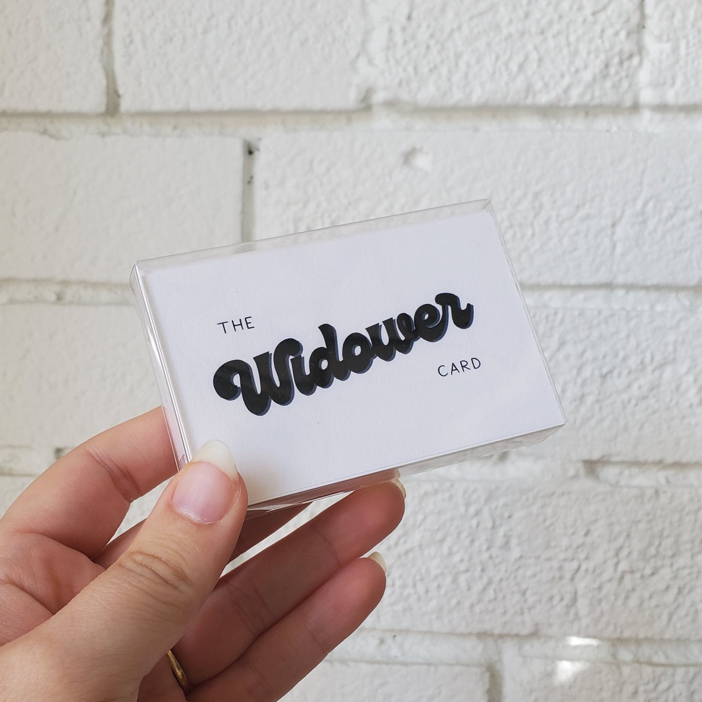 The Widower Card - Play The Card Set