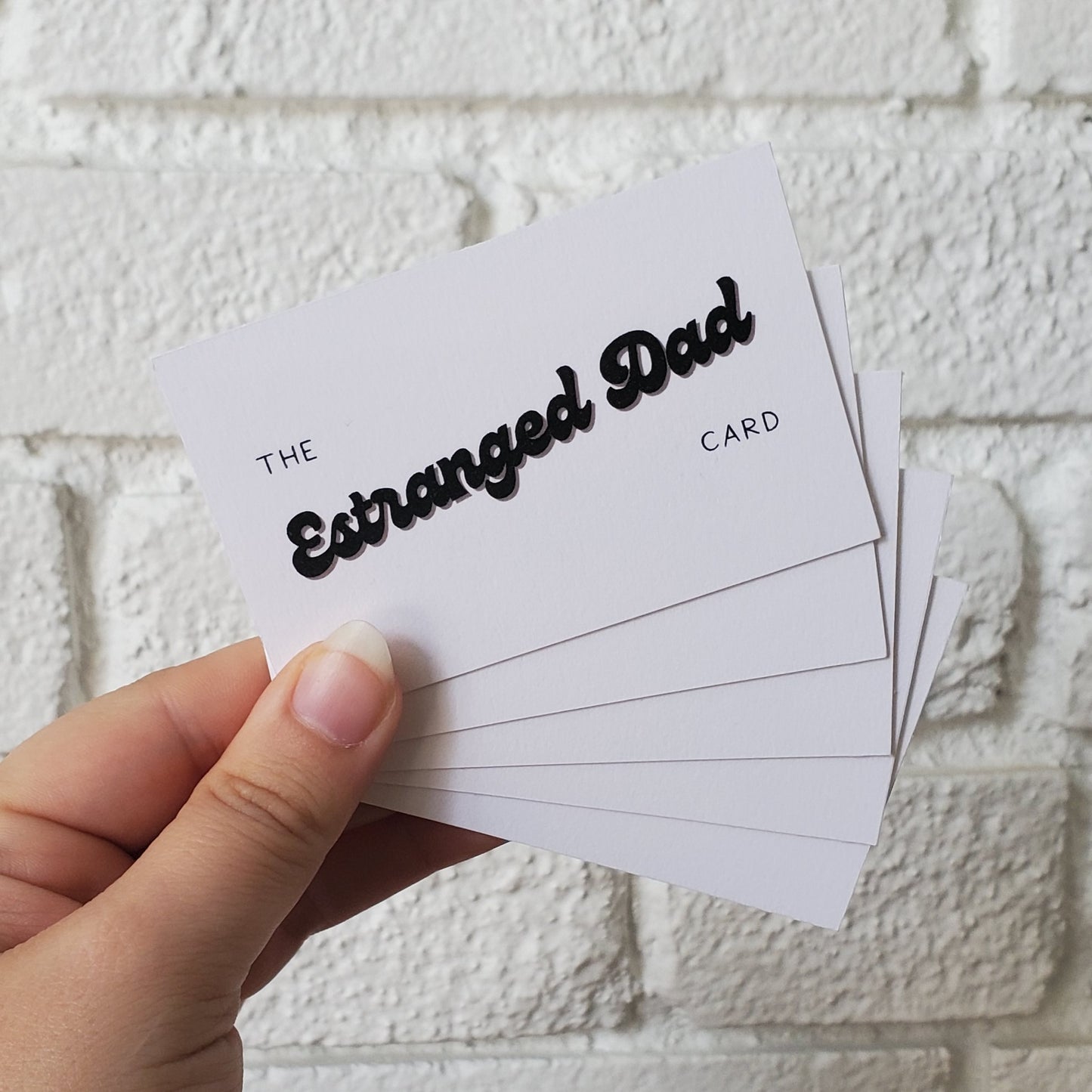 The Estranged Dad Card - Play The Card Set