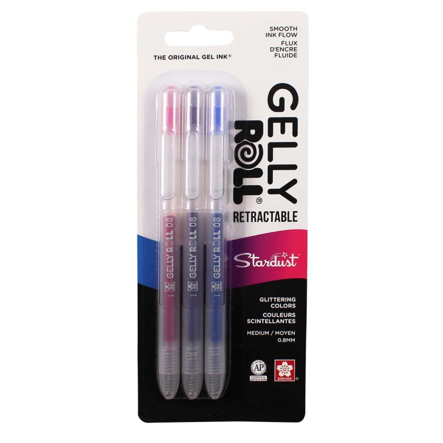 Retractable Stardust - Gelly Roll - Set of 3