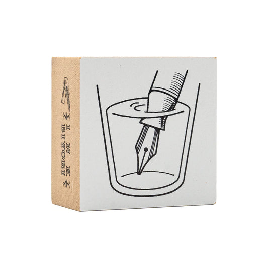 Sanby Rubber Stamp - Nib Pot