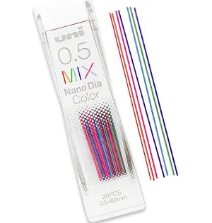 Nano Color Pencil Lead - 0.5mm Mix