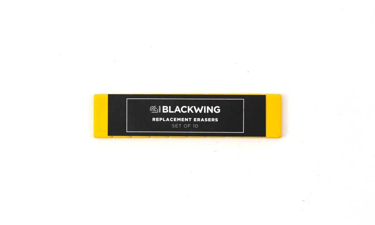 Blackwing - Yellow Eraser Replacements - Set of 10