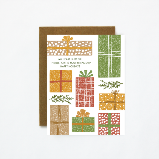 Quiet Lines Design - Holiday Gifts-Holiday and Christmas Greeting Card