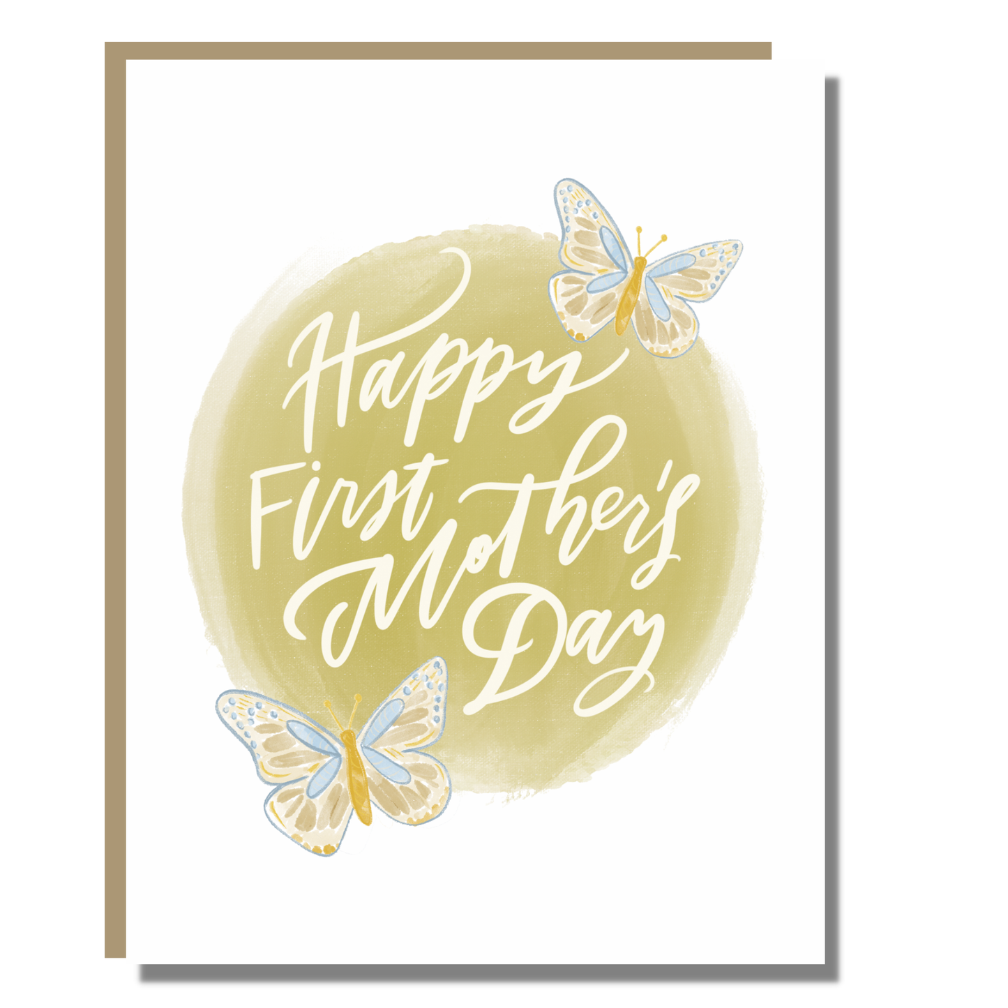 First Mother's Day - Butterfly Greeting Card for Moms