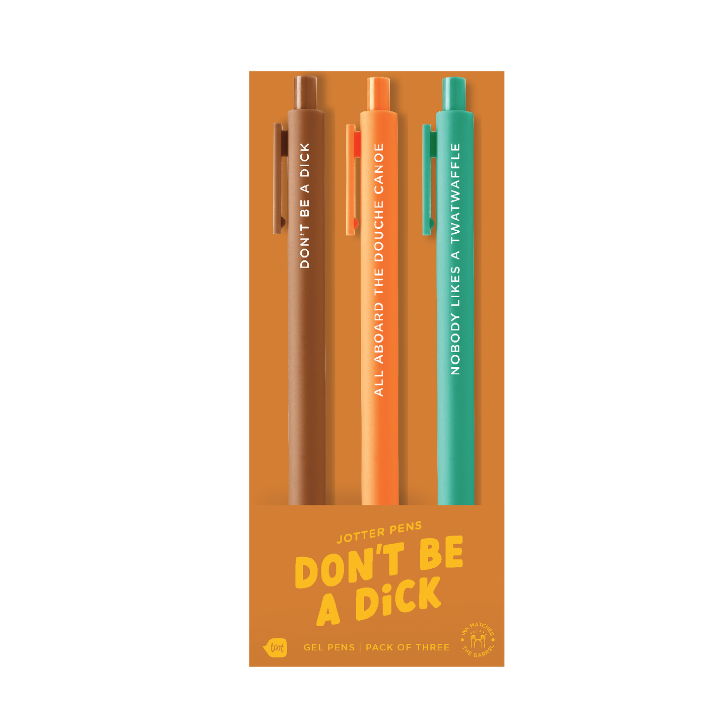 Don't Be a Dick - Jotter Set - Pack of 3