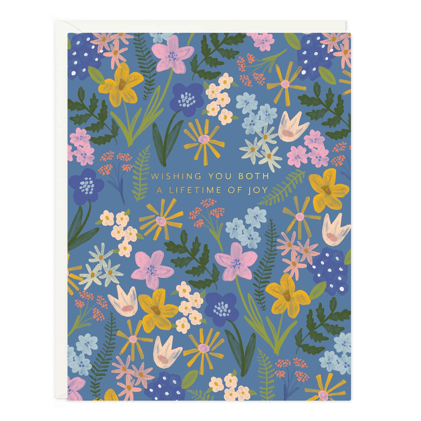 Ramona & Ruth - Wedding Floral Burst Card