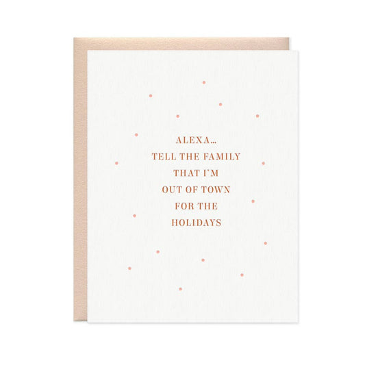 Missive - Alexa Holidays Greeting Card