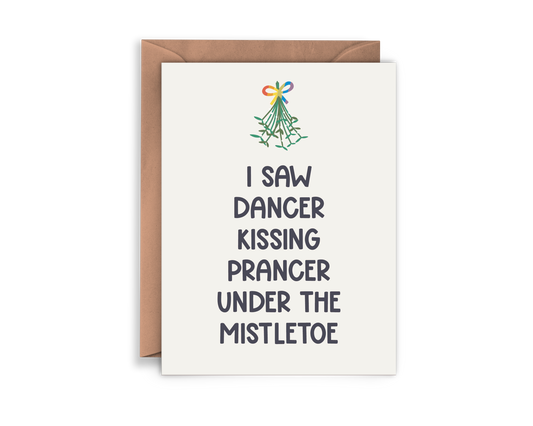 Twentysome Design - Reindeer Rainbow Christmas Inclusive Holiday Card