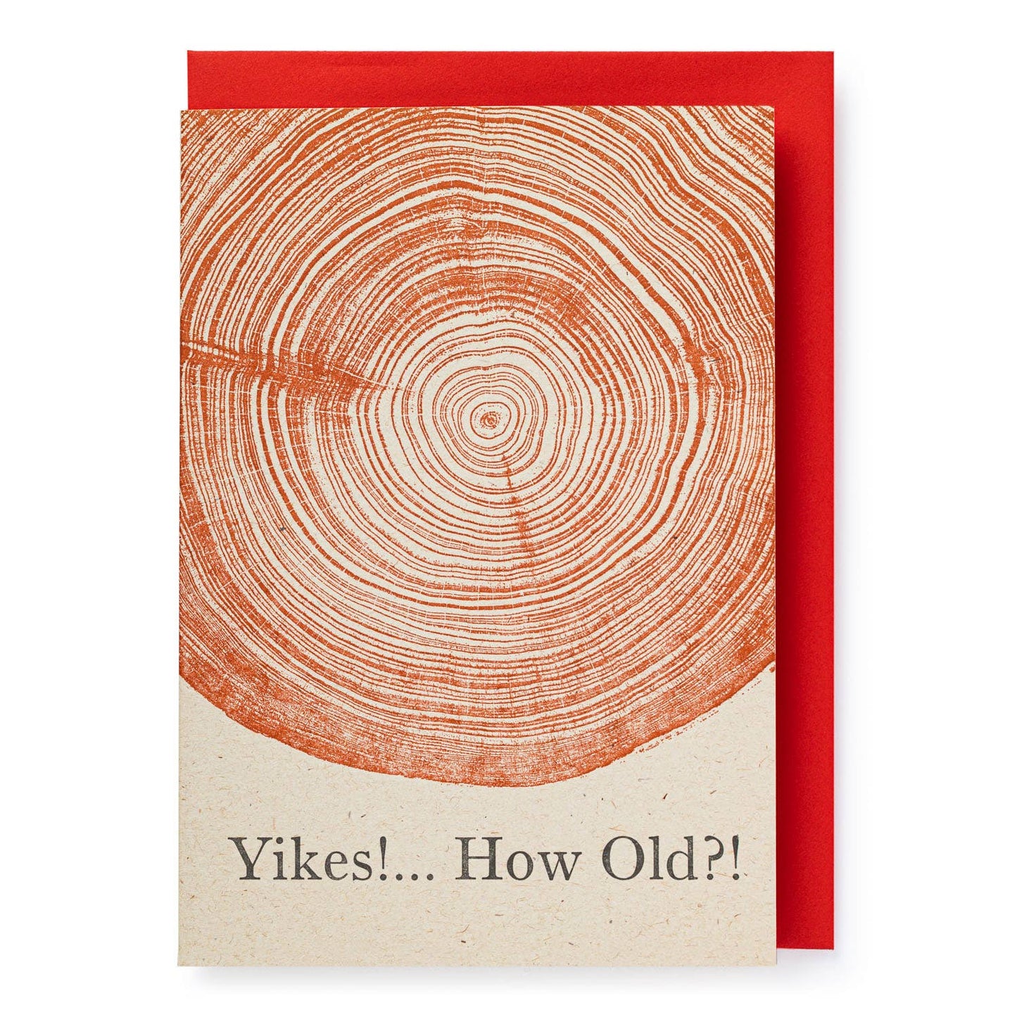 Tree Rings - Birthday Greeting Card