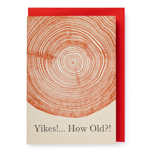 Tree Rings - Birthday Greeting Card