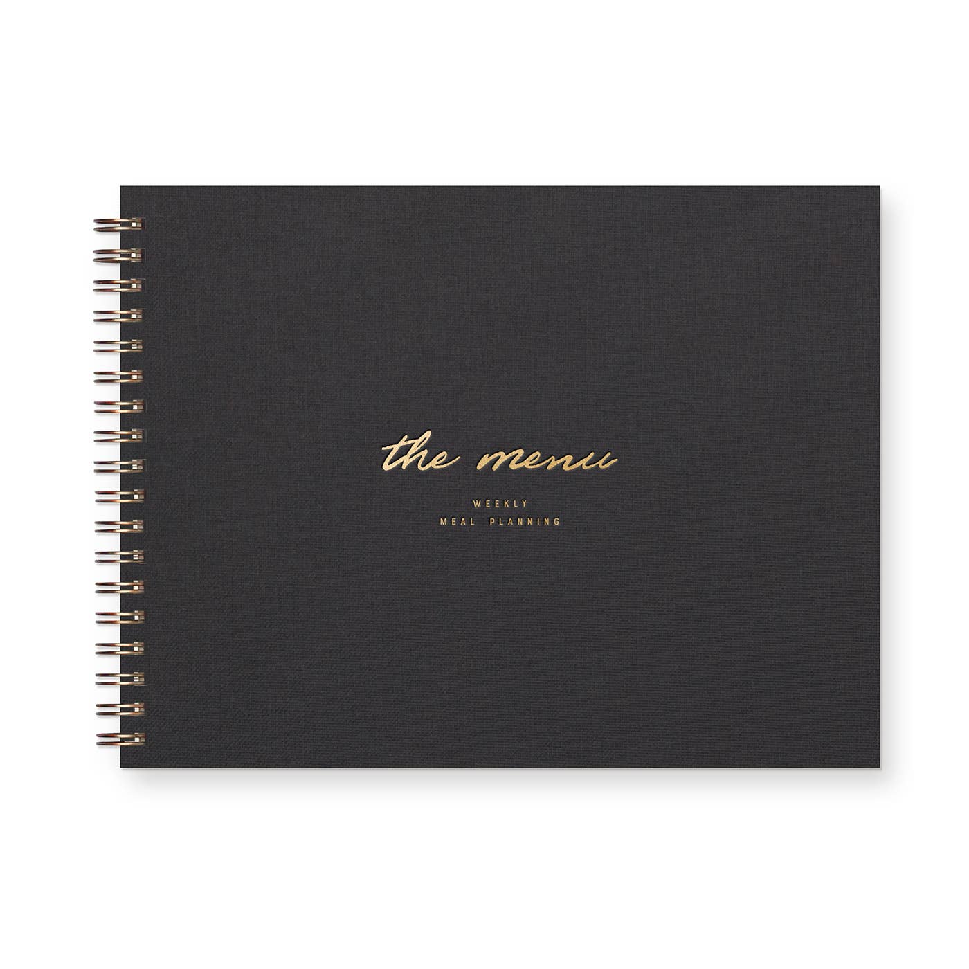 The Menu Weekly Meal Planner - Peppercorn Cover