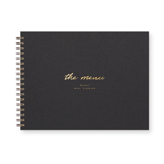 The Menu Weekly Meal Planner - Peppercorn Cover