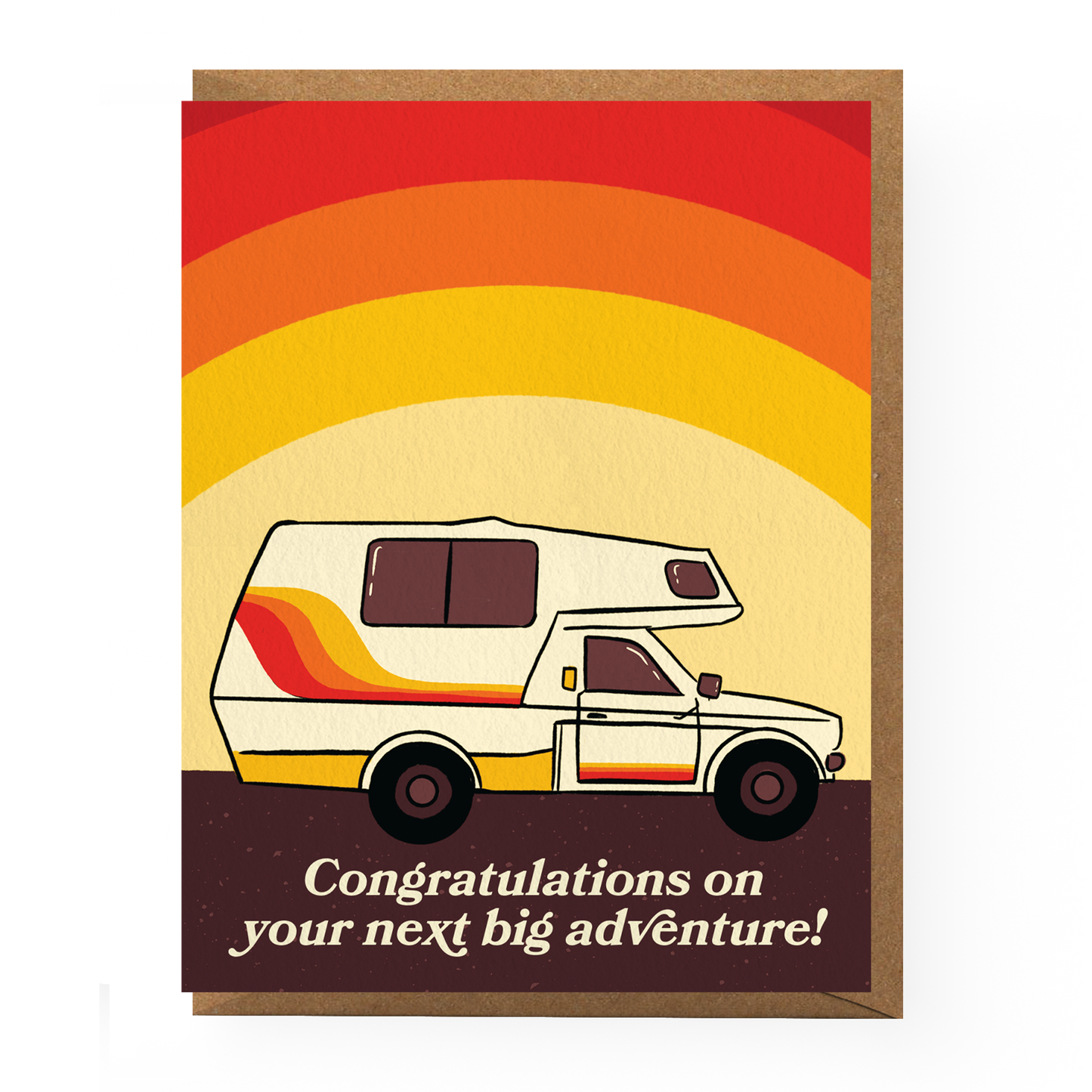 Boss Dotty Paper Co - Next Big Adventure Retro Camper