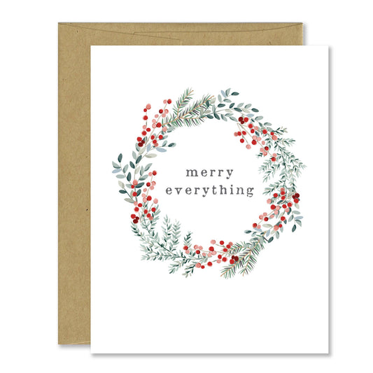 Jones Street Press - Merry Everything Holiday Card
