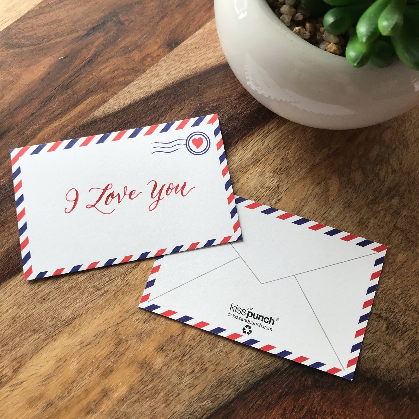 Airmail - Mini Notecard Set of 60
