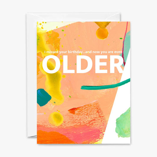 Katherine Simdon - Now You Are Even Older Card